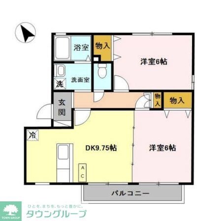 フェニックスAの物件間取画像